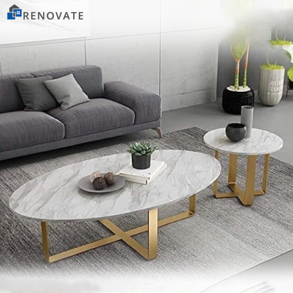 Modern drawing room tables in Pakistan.