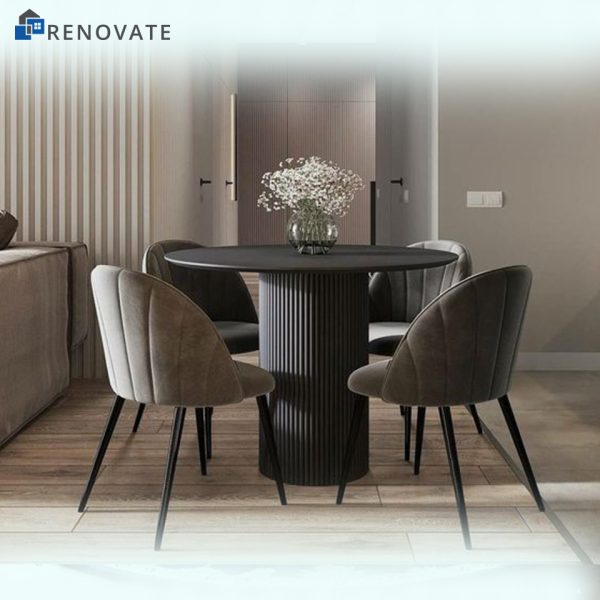 4 seater dinning table made in sheesham wood and sheesham ply