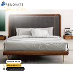 King sized bed with side tables