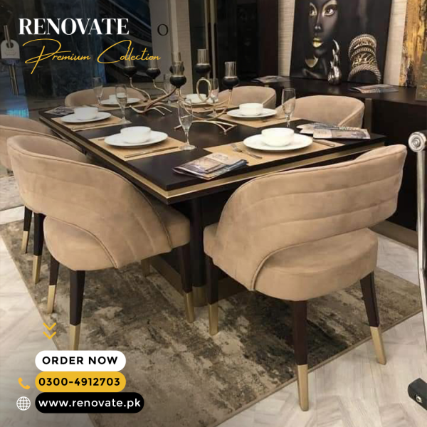 6 seater dining table