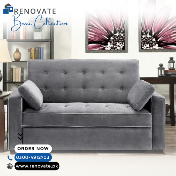 2-Seater Sofa Cum Bed